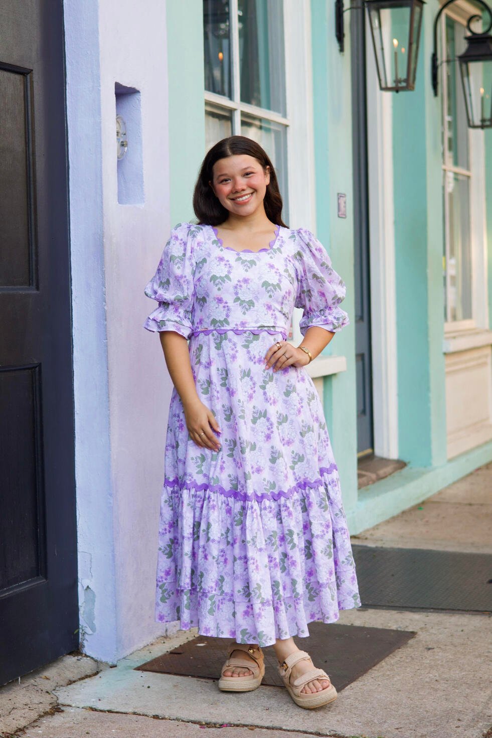 Coastal Lavender Dress - Image 2
