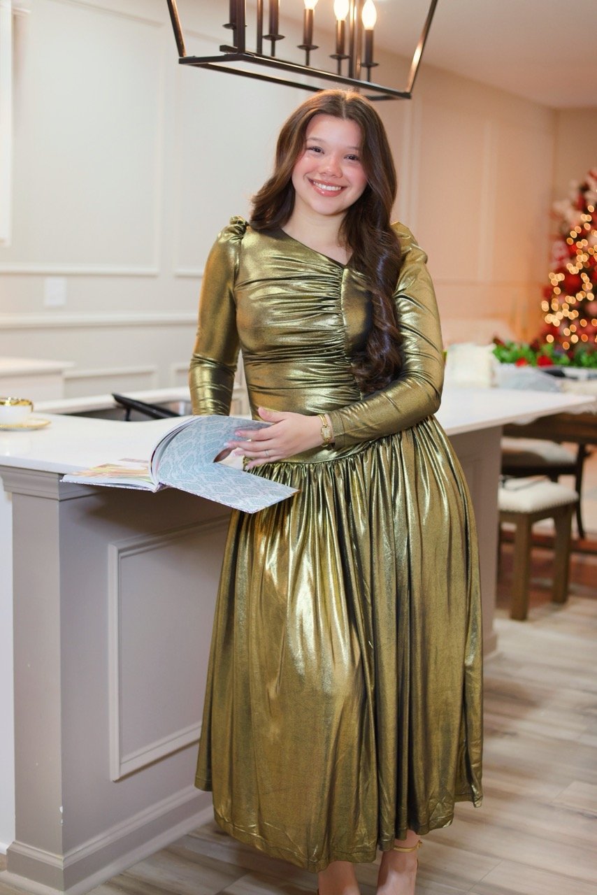 Golden Grace Dress - Image 3